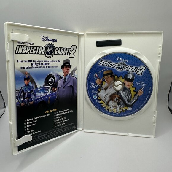 Disney Inspector Gadget 2 2003 French Stewart General Audience Comedy DVD - Picture 4 of 4
